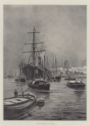 Temps hivernal à Gravesend